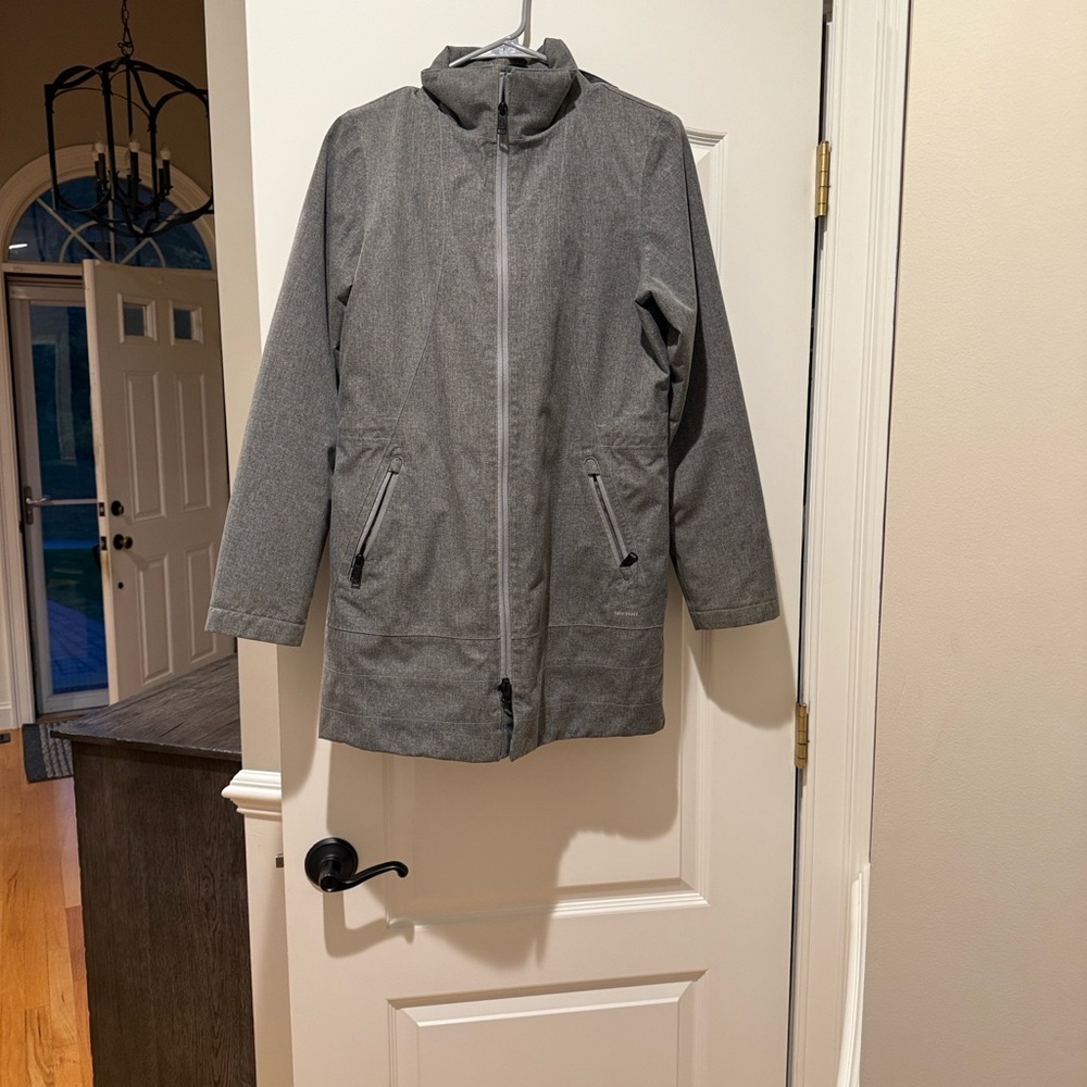 The North Face Gray Women's Lined/Hooded Jacket